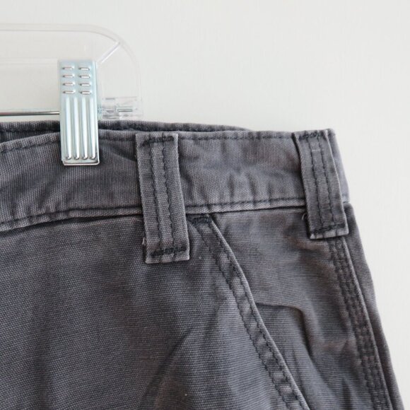 CARHARTT Rugged Flex Rigby Double Front Relaxed Fit Work Pants in Shadow Gray - Picture 6 of 14